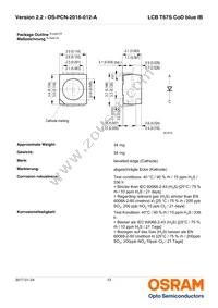 LCB T67S-P2R2-2J8L-1-10-R18-Z Datasheet Page 13