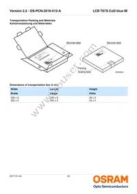 LCB T67S-P2R2-2J8L-1-10-R18-Z Datasheet Page 20