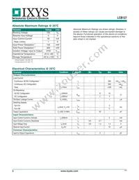 LCB127S Datasheet Page 2