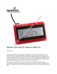 LCD-14074 Cover