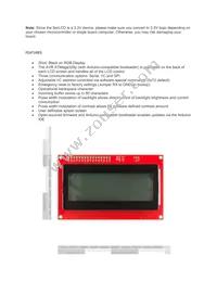 LCD-14074 Datasheet Page 2