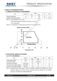 LCD-OLINUXINO-15.6FHD Datasheet Page 5