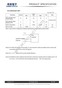 LCD-OLINUXINO-15.6FHD Datasheet Page 13