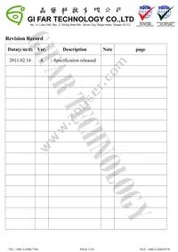 LCD-OLINUXINO-4.3TS Datasheet Page 2
