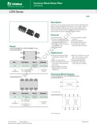 LCFA201204A101TG Datasheet Cover