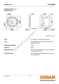 LCG H9RM-KZLZ-1-Z Datasheet Page 14