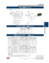 LCGGX1T25EC Datasheet Page 2