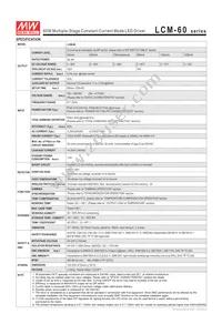 LCM-60 Datasheet Page 2