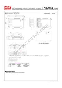 LCM-60DA Datasheet Page 8