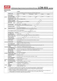 LCM-60U Datasheet Page 2