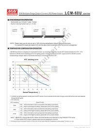 LCM-60U Datasheet Page 5