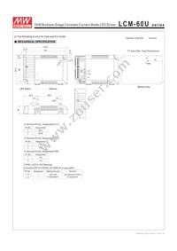 LCM-60U Datasheet Page 9