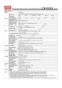 LCM-60UDA Datasheet Page 2