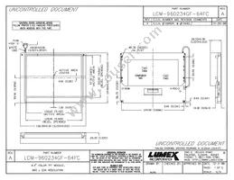 LCM-960234GF-64FC Datasheet Cover