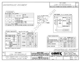 LCM-S01602DTR/E Datasheet Page 2