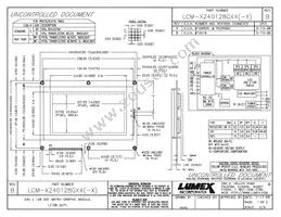 LCM-S240128GSR Datasheet Cover