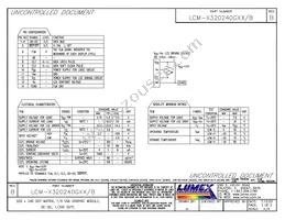 LCM-S320240GWF/B-C Datasheet Page 2