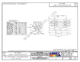 LCM-S320240GWF/B-C Datasheet Page 3