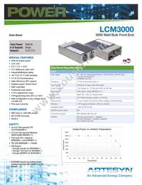 LCM3000W-T Datasheet Cover