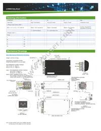 LCM600U-T Datasheet Page 4