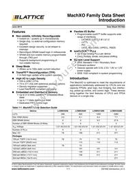 LCMXO640E-5F256C Datasheet Page 2