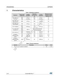 LCP1521S Datasheet Page 2