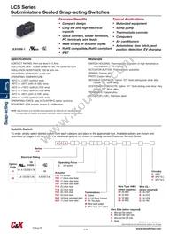 LCS05060P00WA20AC Datasheet Cover