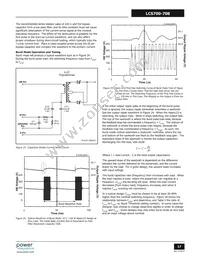LCS703LG Datasheet Page 17