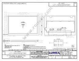 LCT-H800480M70W1 Datasheet Cover