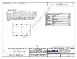 LCT-H800480M70W1 Datasheet Page 2