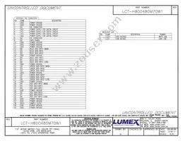 LCT-H800480M70W1 Datasheet Page 3