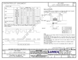 LCT-H800480M70W1 Datasheet Page 4