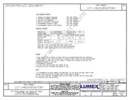 LCT-H800480M70W1 Datasheet Page 10