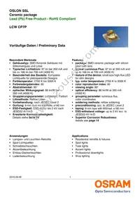 LCW CP7P-KQKS-5R8T-35-Z Datasheet Cover