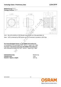 LCW CP7P-KQKS-5R8T-35-Z Datasheet Page 14