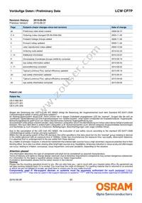 LCW CP7P-KQKS-5R8T-35-Z Datasheet Page 20