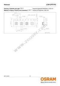 LCW CP7P.PC-KSKU-5L7N-1 Datasheet Page 13
