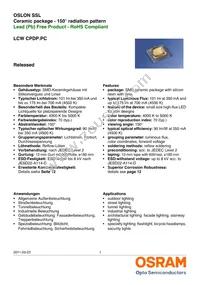 LCW CPDP.PC-KTLP-5H7I-1 Datasheet Cover