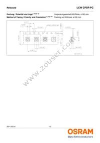 LCW CPDP.PC-KTLP-5H7I-1 Datasheet Page 13