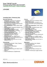 LCW E6SG-U2AB-Q3R5-Z Datasheet Cover