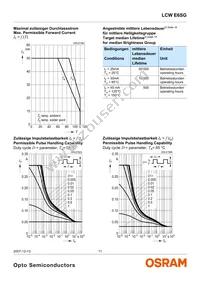 LCW E6SG-U2AB-Q3R5-Z Datasheet Page 11