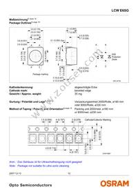 LCW E6SG-U2AB-Q3R5-Z Datasheet Page 12