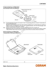 LCW E6SG-U2AB-Q3R5-Z Datasheet Page 16