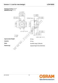 LCW E6SG-V2BA-4L8N-Z Datasheet Page 16