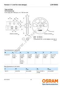 LCW E6SG-V2BA-4L8N-Z Datasheet Page 20