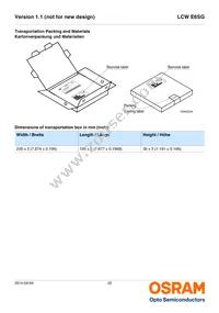 LCW E6SG-V2BA-4L8N-Z Datasheet Page 22