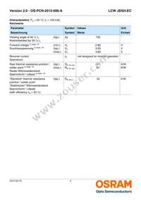 LCW JDSH.EC-FSFT-6V7W-L1N2-120-R18-LM Datasheet Page 4