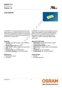 LCW JDSI.PC-FUGQ-5H7I-L1N2 Datasheet Cover