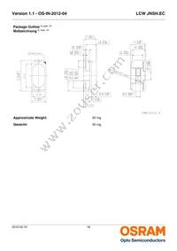 LCW JNSH.EC-BSBU-5H7I-1 Datasheet Page 16