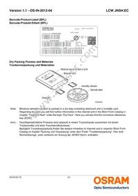 LCW JNSH.EC-BSBU-5H7I-1 Datasheet Page 21